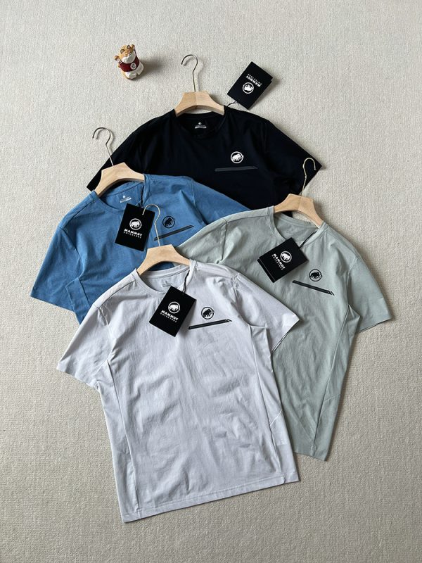 High Quality Mammut Short Sleeves Gray Style