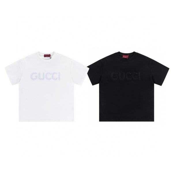 Luxury Gucci Short-Sleeved Shirt Black Cotton Classic Luxury