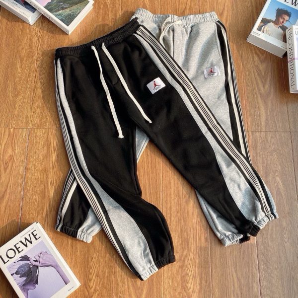 Premium Jordan Sweatpants Black Fleece Classic Collection