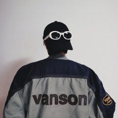 Premium Quality Supreme Coat Black Cotton Logo Collection