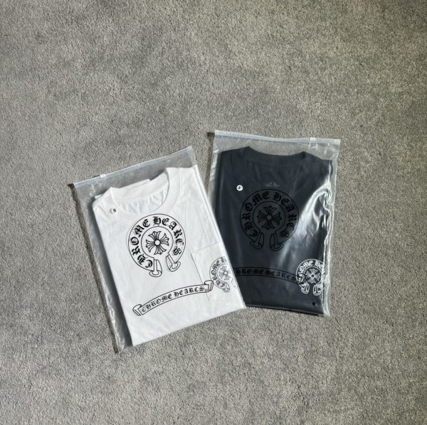 Premium Quality Chrome Hearts Short Sleeves Cotton Print Style