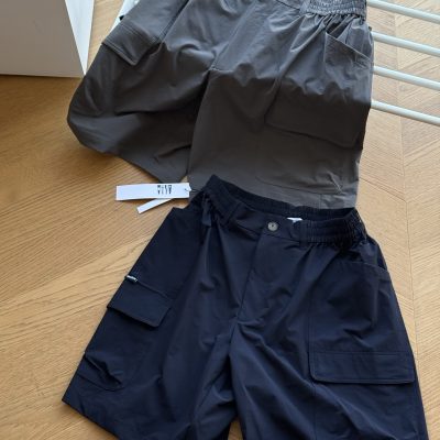 Best Selling Nautica Shorts Navy Nylon Embroidered Style