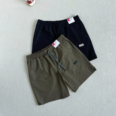 Premium Helly Hansen Short Sleeves Black Silk Casual Style