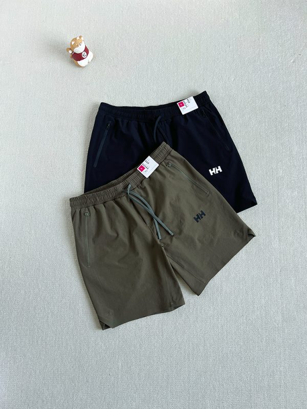 Premium Helly Hansen Short Sleeves Black Silk Casual Style