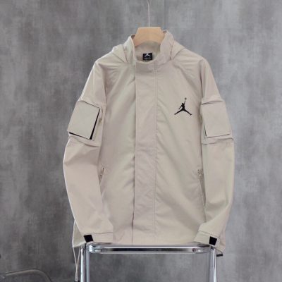 Premium Jordan Coats Black Print Collection