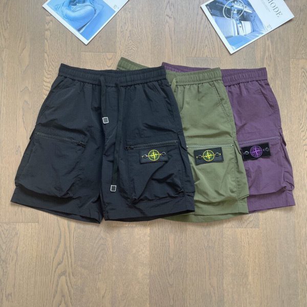 Best Selling Stone Island Shorts Black Style