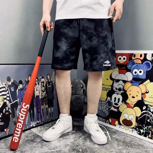 High Quality Balenciaga Shorts Print Style