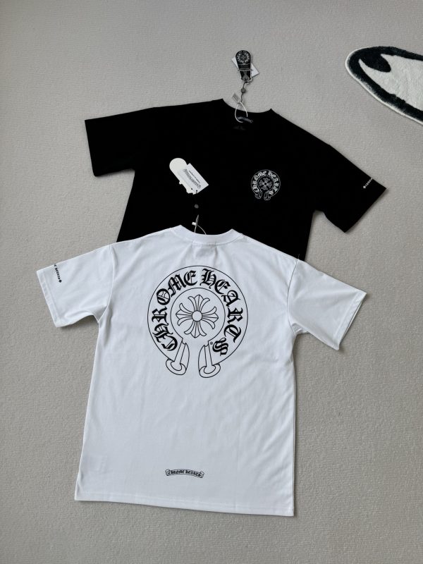 Luxury Chrome Hearts Short Sleeves Cotton Print Collection