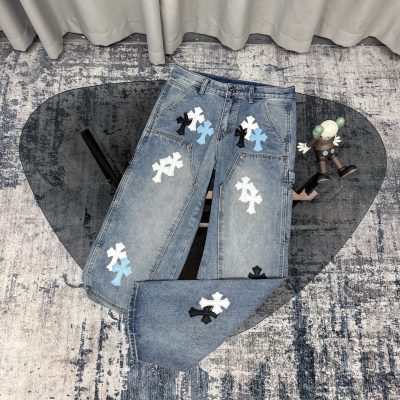 Premium Levi'S Jeans Blue Leather Luxury