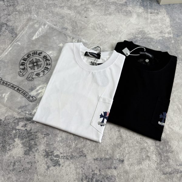 Luxury Chrome Hearts Short Sleeves Cotton Print Collection