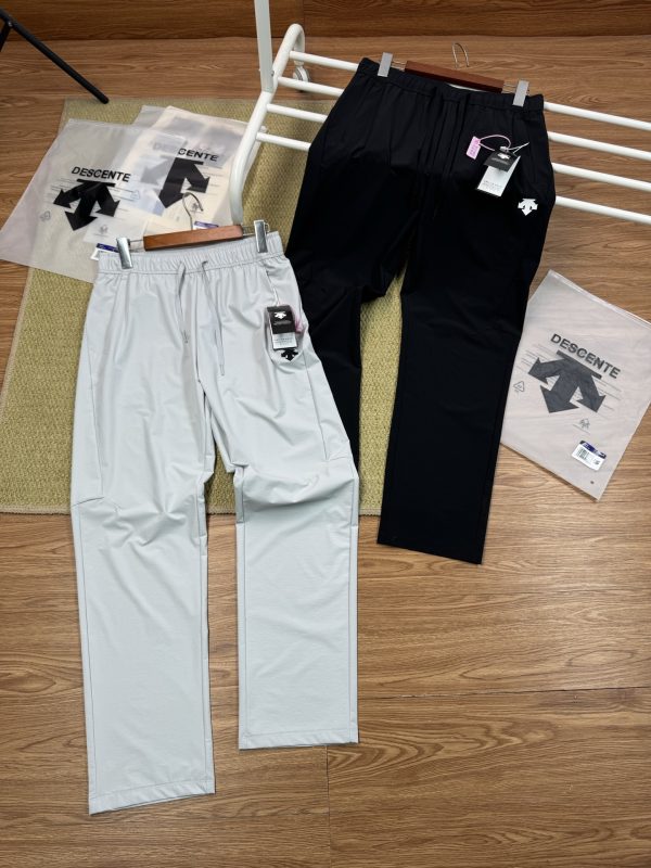 Luxury Descente Trousers Black Solid Luxury