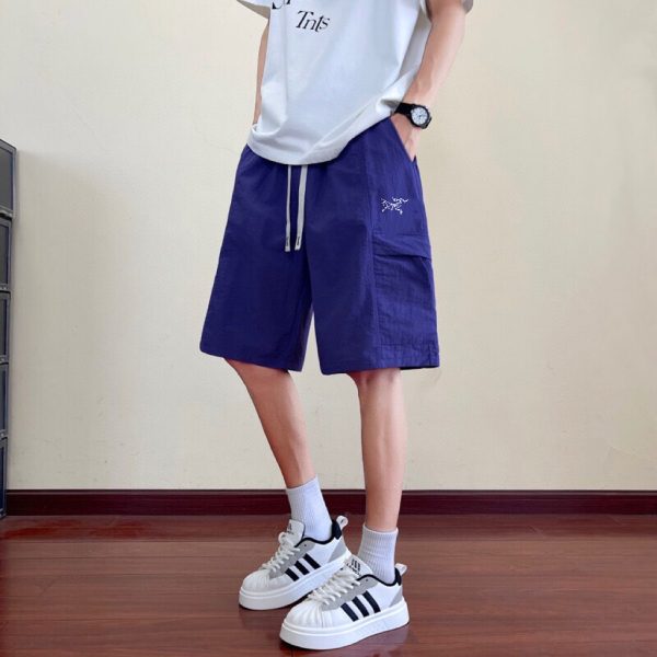 Best Selling Descente Shorts Black Linen Casual Collection
