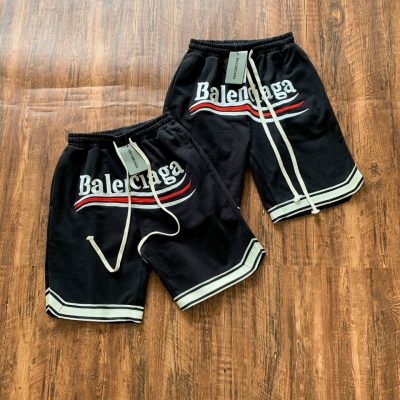Best Selling Balenciaga Shorts Black Silk Classic Style
