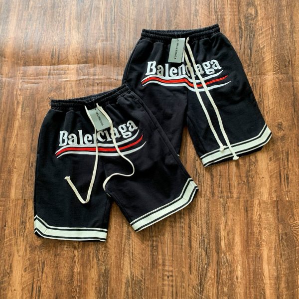 Best Selling Balenciaga Shorts Black Silk Classic Style