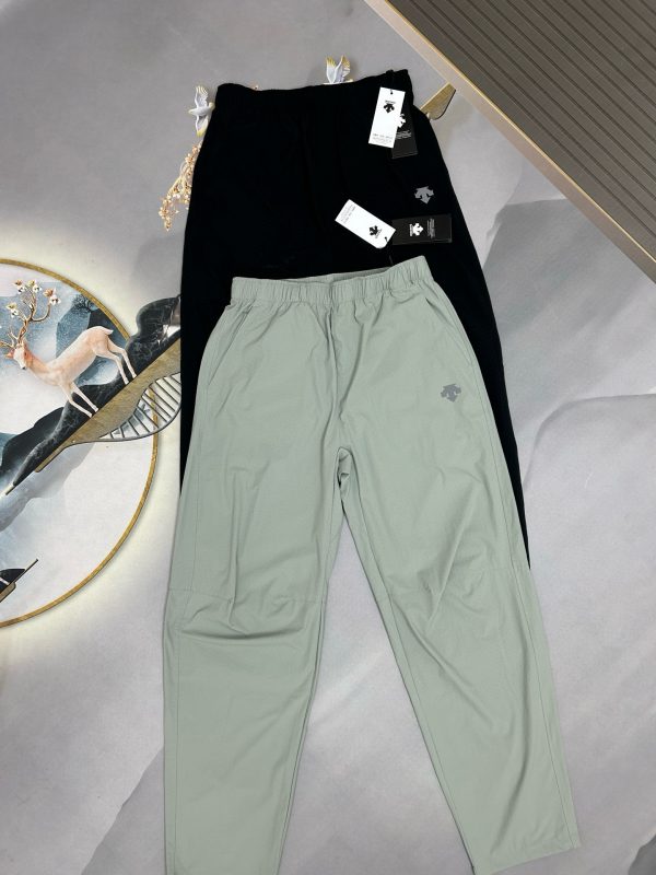 Luxury Descente Trousers Black Casual Style