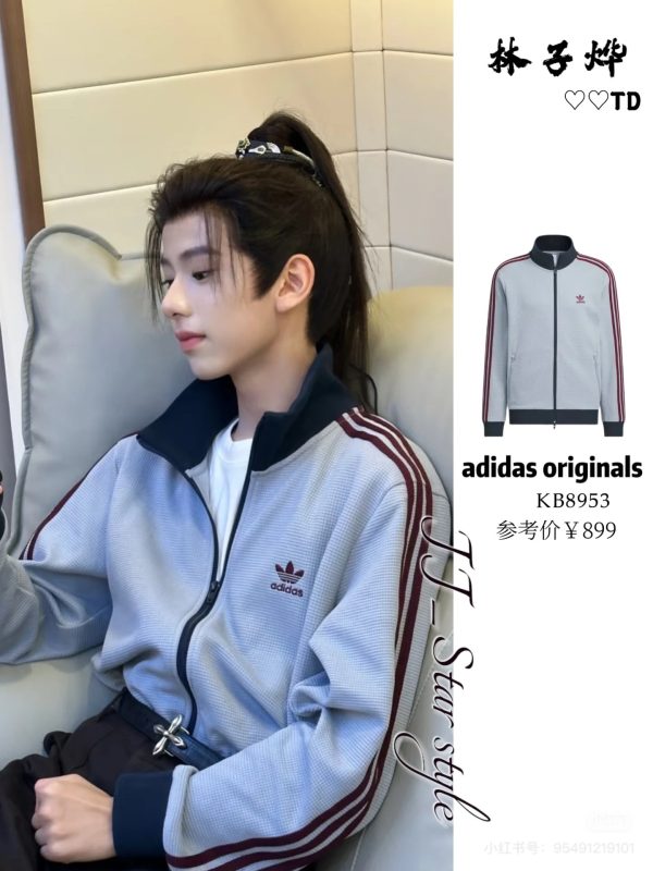 Luxury Adidas Jackets Navy Classic Style