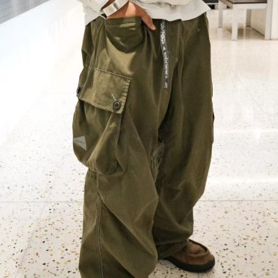 High Quality Ami Overalls Green Polyester Luxury