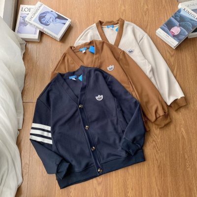 Premium Adidas Coats Beige Classic Style