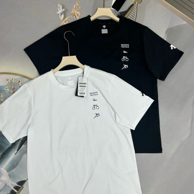 Premium Descente Short Sleeves Black Luxury