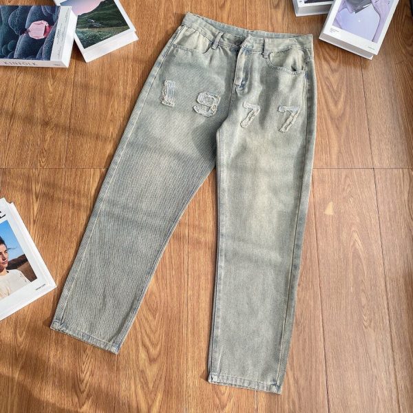 Best Selling Fear Of God Jeans Cotton Embroidered Collection