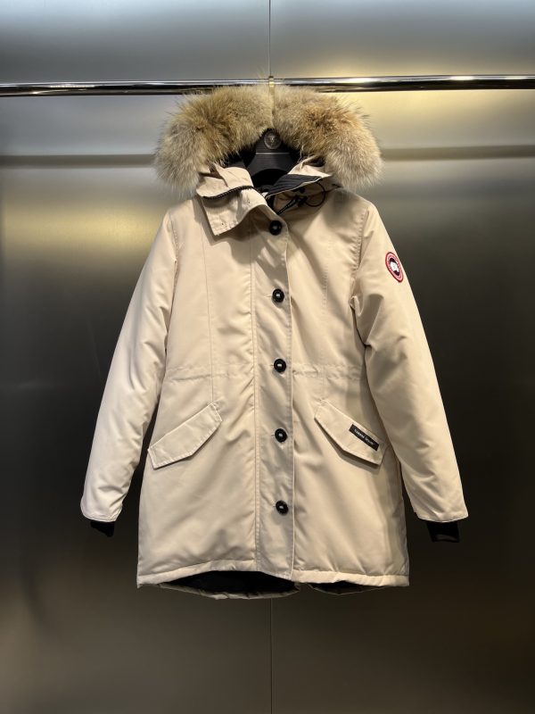 Premium Canada Goose Coats White Fleece Collection