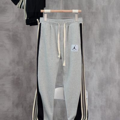 Premium Quality Jordan Sweatpants Black Cotton Classic Collection