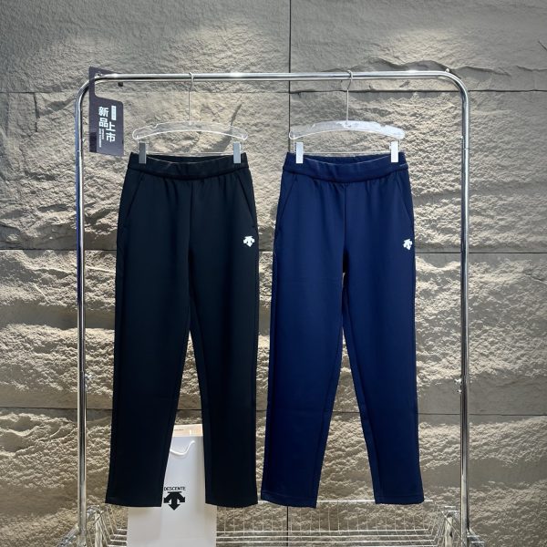 Luxury Descente Pants Black Fleece Classic Style