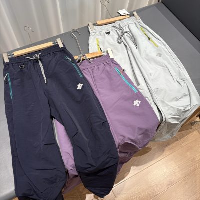 High Quality Descente Trousers Navy Luxury