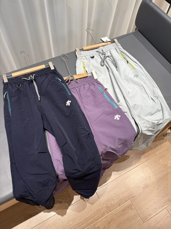 High Quality Descente Trousers Navy Luxury