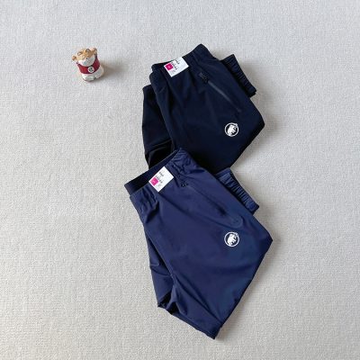 High Quality Mammut Pants Black Nylon Breathable Collection