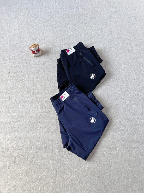 High Quality Mammut Pants Black Nylon Breathable Collection