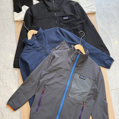 Luxury Patagonia Jacket Black Knit Collection