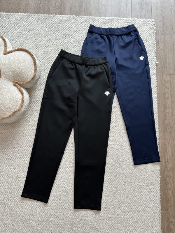Premium Quality Descente Pants Black Fleece Classic Collection