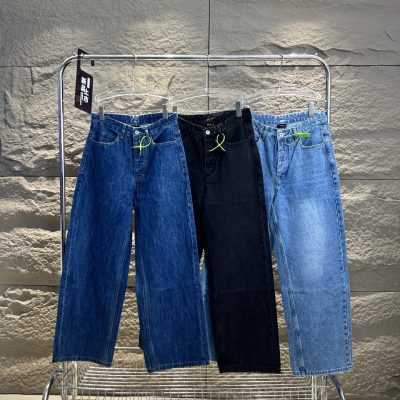 Luxury Gap Trousers Blue Cotton Washed Luxury