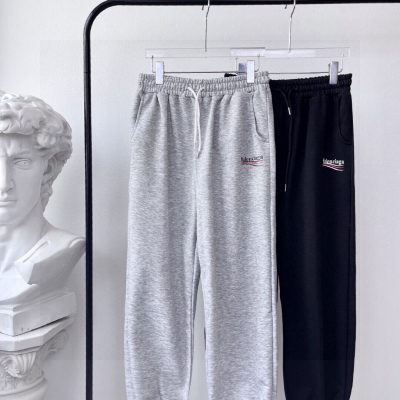 Luxury Balenciaga Cropped Pants Black Classic Collection
