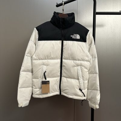 Best Selling The North Face Down Jacket White Classic Style