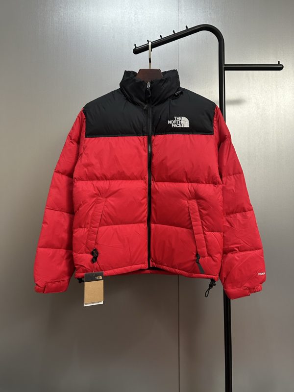 High Quality The North Face Down Jacket Red Classic Style