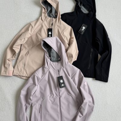 Best Selling Descente Jackets Black Nylon Style