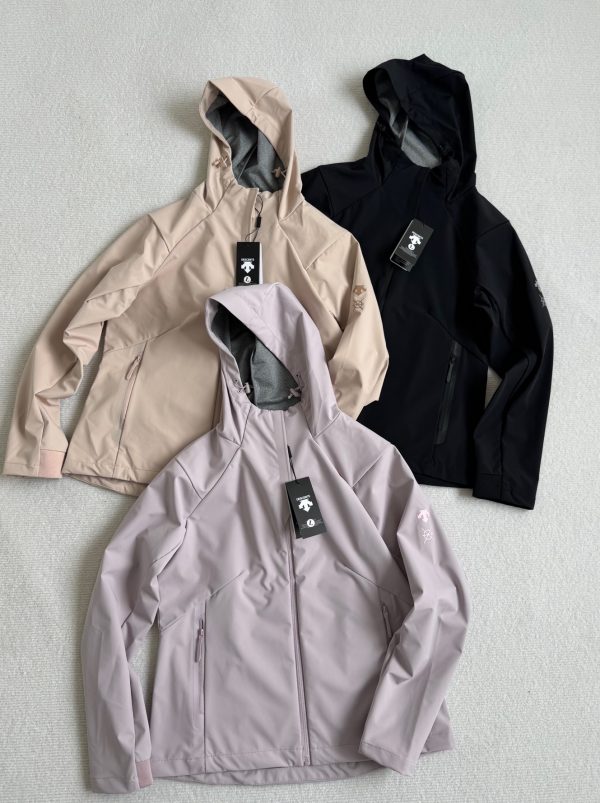 Best Selling Descente Jackets Black Nylon Style