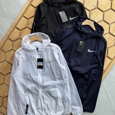 Best Selling Nike Jackets Black Silk Breathable Style
