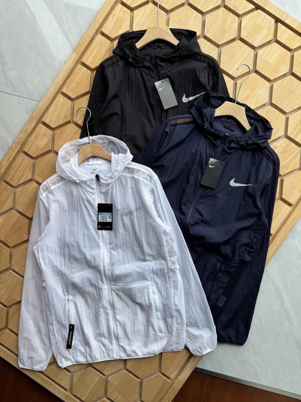 Best Selling Nike Jackets Black Silk Breathable Style