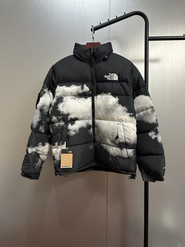 High Quality The North Face Down Jacket White Classic Luxury