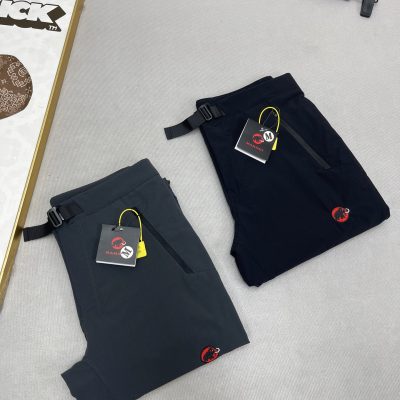 Luxury Mammut Trousers Black Calf Breathable Collection