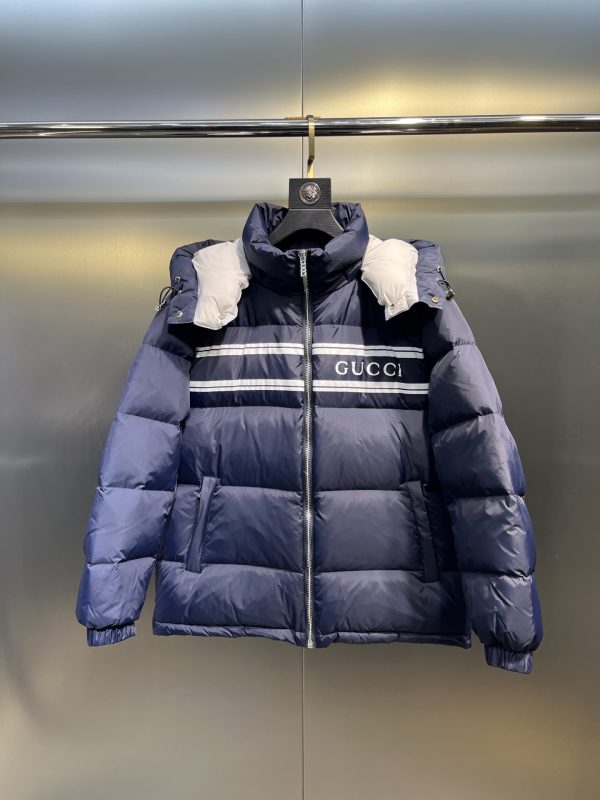 Luxury Gucci Down Jacket White Style