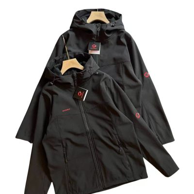 Premium Mammut Jackets Red Fleece Embroidered Collection