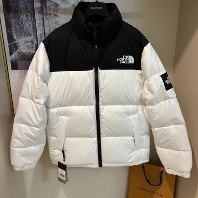 Best Selling The North Face Down Jacket White Classic Collection