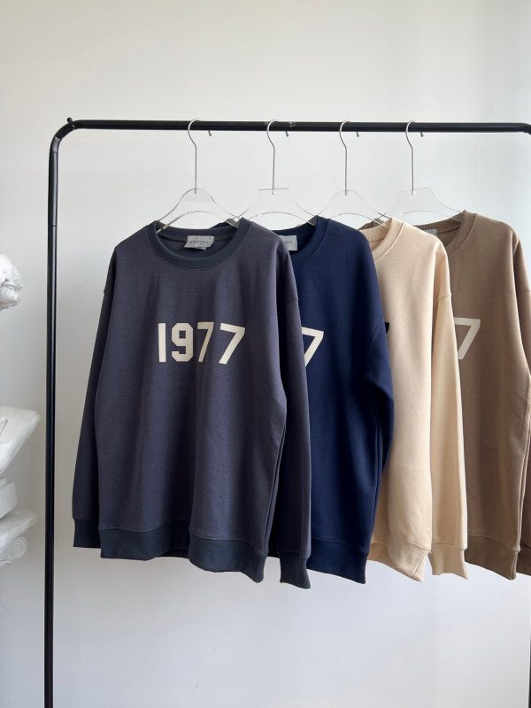 Premium Quality Fear Of God Sweatshirts Black Solid Collection