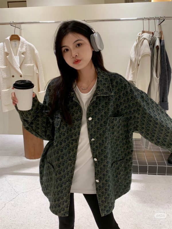 Best Selling Dior Jackets Denim Logo Luxury