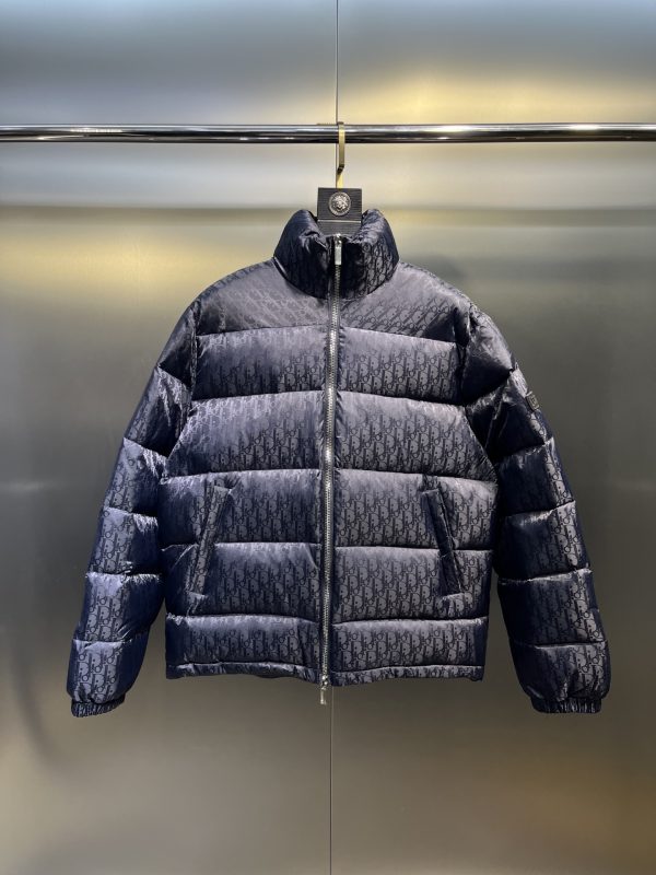 Luxury Dior Jackets White Satin Monogram Collection