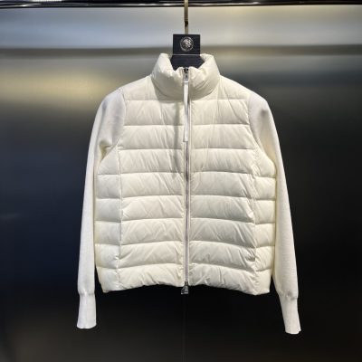 High Quality Moncler Down Jackets Black Wool Minimalist Style